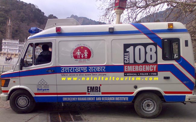 Emergency Service in whole Uttarakhand  Dail 108