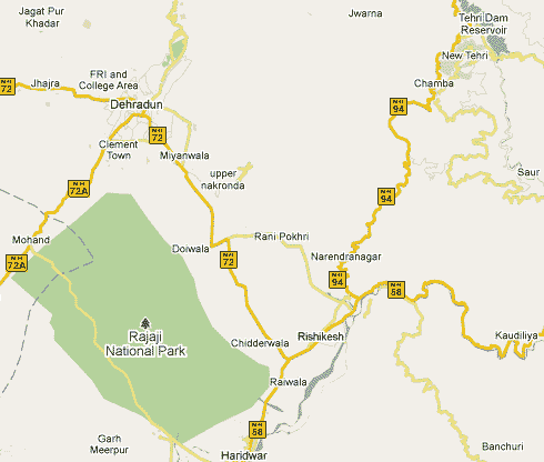A Route Map to Rishikesh 