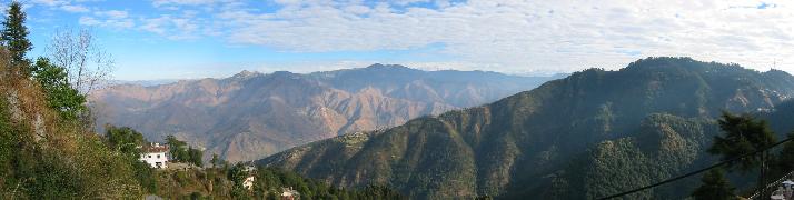 Himalayan Range from Mussoorie