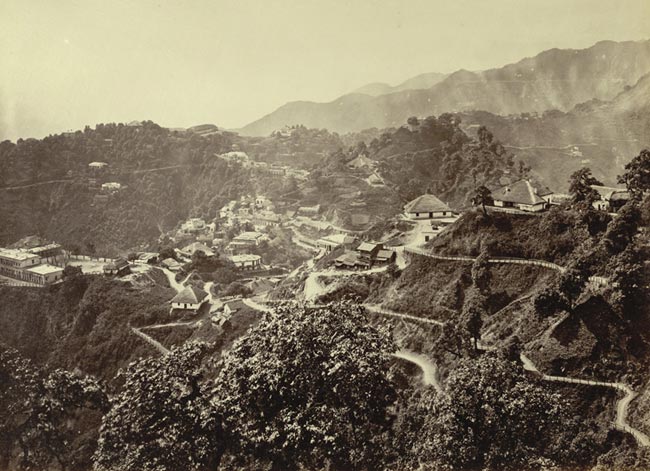 Rare Old Picture of Mussoorie